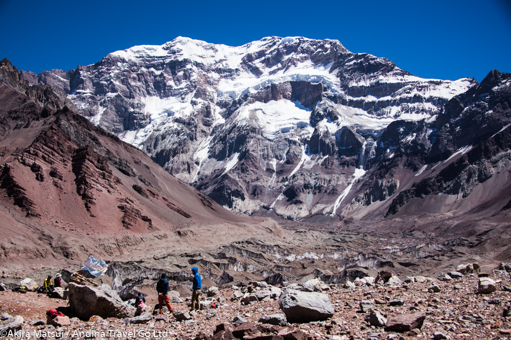 南米最高峰アコンカグアへ③：オルコネス氷河から南壁の大絶壁へ | 南米・パタゴニアの専門旅行社 | アンディーナトラベル