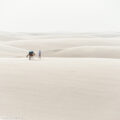 レンソイス砂漠：シーツに例えられる水晶の砂漠
