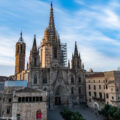 バルセロナ旧市街の絶景：ゴシック地区のカテドラル（大聖堂）