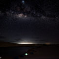 地平線まで満天の星空／レンソイス絶景